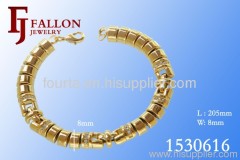 gold plated men cuff bracelet