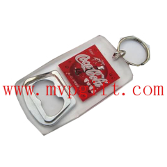 Promotional bottle opener