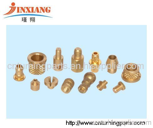 CNC lathing brass parts