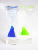 beautiful liquid transparent sand timer