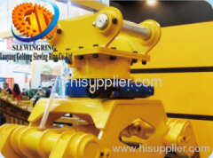 slewing drive for auxiliary implement