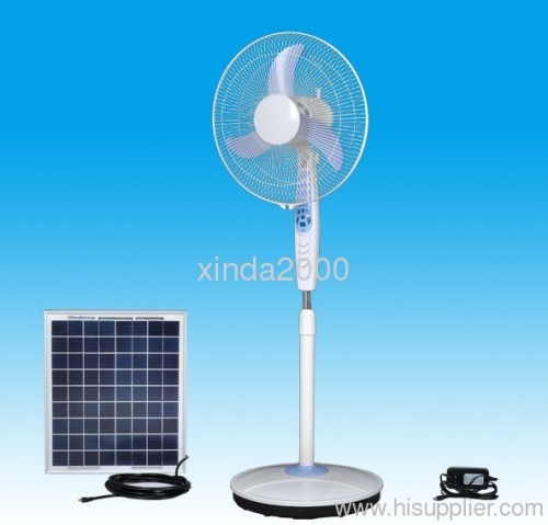 Emergency Rechargeable Fan solar fan SF-2 Manufacturer (factory supplier) in china