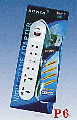 Extension Socket / power strip (MiddleEast Africa South America) 02 Manufacturer (factory supplier) in china