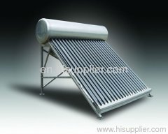 pressurized solar water heater-copper coil inside with high pressure