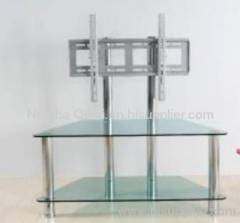 Glass TV bracket , temprered glass tv stand,lcd tv table