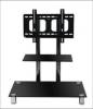 modern classic glass lcd tv stand brackets, tv table for flat screen