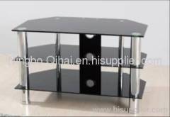 Tempered Glass LCD TV Table