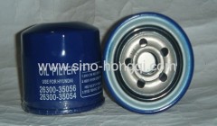 Oil filter 26300-35056 for HYUNDAI