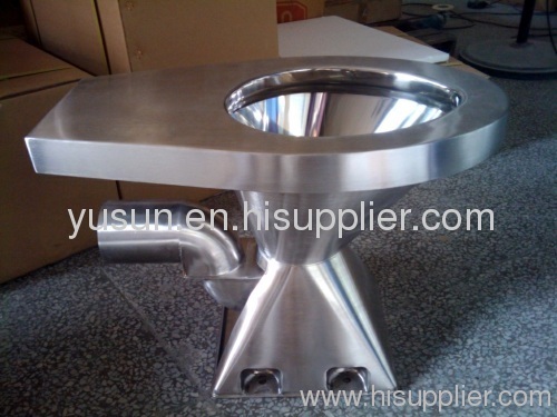 stainless steel toilet; portable toilet