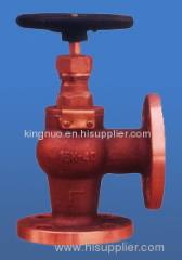 JIS F7352 Marine Bronze Screw-Down Check Angle Valve 5K