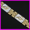 White Gold Plated Bracelets Design for Men 2510115