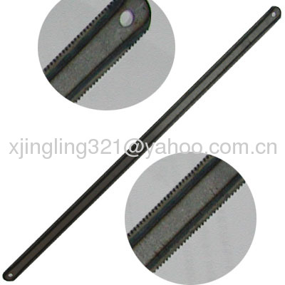 flexible double edge hacksaw blade