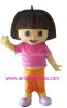 dora mascot costume cartoon character mascots,party costume, carnival costume