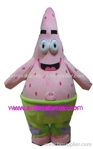 patrick star mascot costume, carnival costume, party costumes