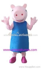 george peppa pig mascot costume mascotte,carnival costume,party costume