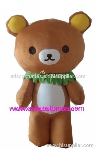 Rilakkuma Bear Mascot costumes,party costumes, carnival costumes