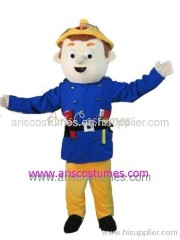 fireman sam mascot costume advertising mascot school mascot customize mascot