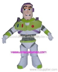 toy story character buzz lightyear mascot costume, cartoon costumes Traje da mascote