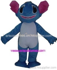 stitch mascot suit, party costumes,cartoon character mascot, Traje da mascote,mascotte