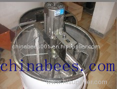4 frame stainless steel honey extractor by motor