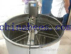 6 frame motor honey extractor by stainless steel