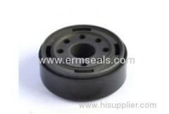 PTFE skirted shock absorber piston