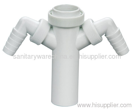 4-Way Drainer 1.5 Inch Waste Traps With Water Exit