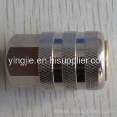 1/4 copper car chuck Air Chuck Lock-on Quick Connect (Nickel Plated Brass)