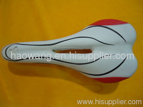 White 26*17CM Road Bike Saddle