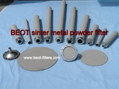 BEOT-porous metal filter element