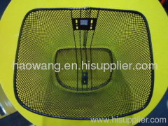 Balck/Yellow Bicycle Front Basket