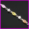 Colorful Zircon Stylish Girls Bracelet 4530004