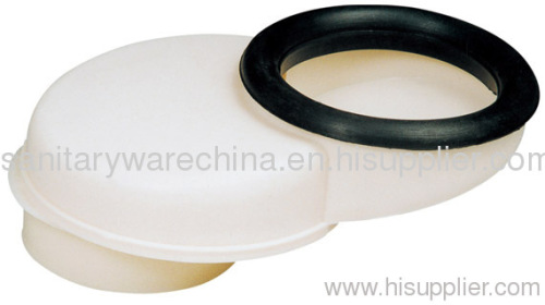WC Waste Connector Pan Offset 80MM