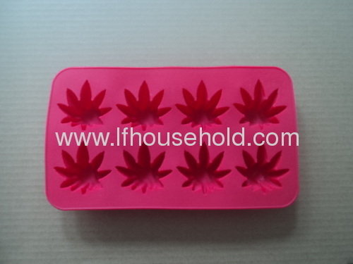 leaf shape ice tray