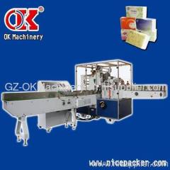 facial tissue single package machine