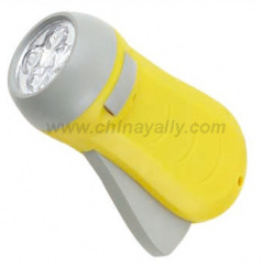 3 LED Hand Pressing dynamo torch