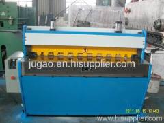 mechanical plate shearing machine