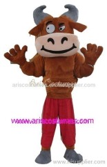 cow mascot costume, cartoon costumes, mascotte