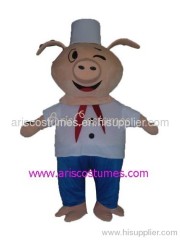 pig mascot costume, party costumse, cartoon costumes