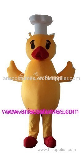 duck mascot costume, cartoon costumes, character fancy dresses