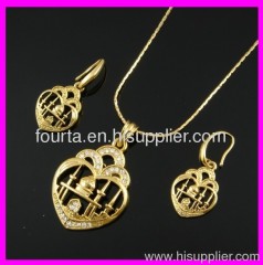 wholesale muslim gold jewelry set