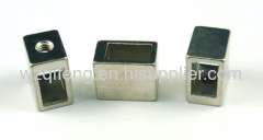 square brass connector electrical parts hardware part