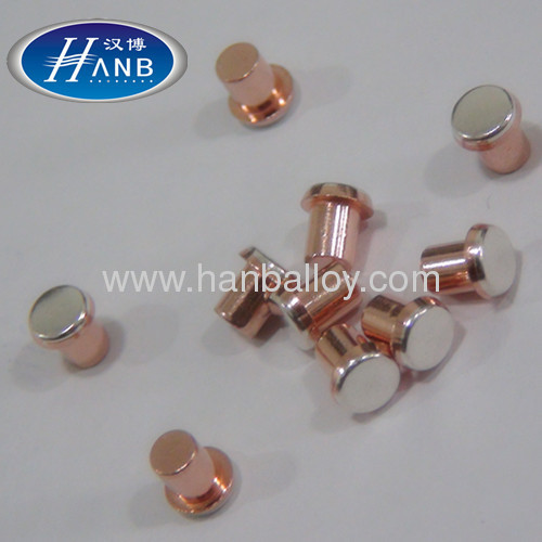 High Corrosion Resistance Rivet Contact for Thermostats