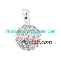 crystal stone pendant