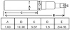 DMI 1.625 X 10.375 Spindle for G633 Hub