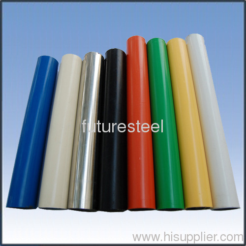 Plastic coated pipes