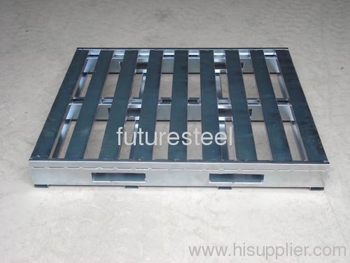 Galvanizing steel pallet