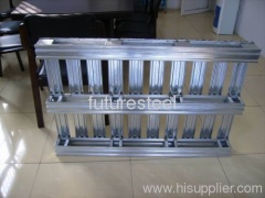 Galvanizing steel pallet