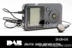 Portable DAB and DAB+ DAB-G6 Digital Radio with MP3 FM