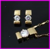 Charm Pendant with Chain Costume Jewelry Set 1120347